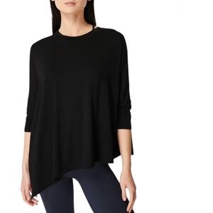 Sweaty Betty Mellow Asymmetric T-shirt Black Size Medium